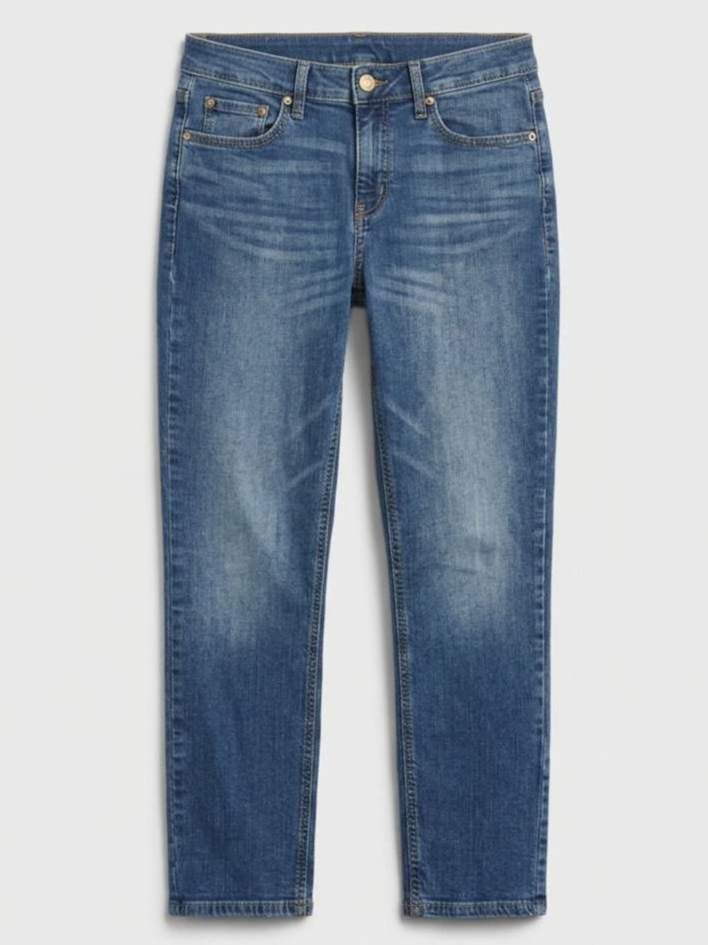 🔸️Banana Republic Blue Dark Wash Girlfriend Jeans Size 6